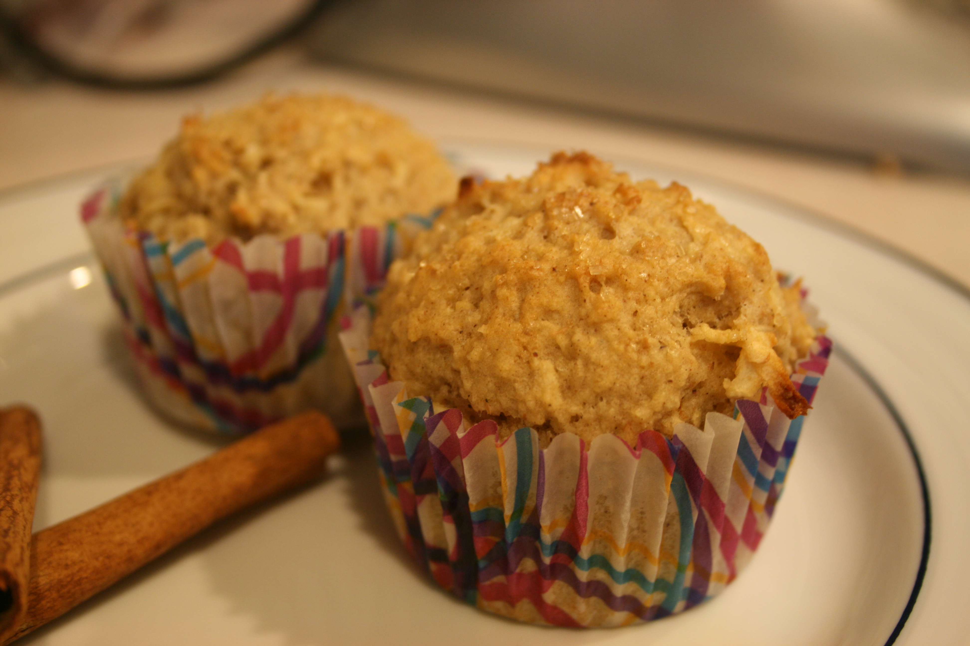 Chunky Apple Muffins