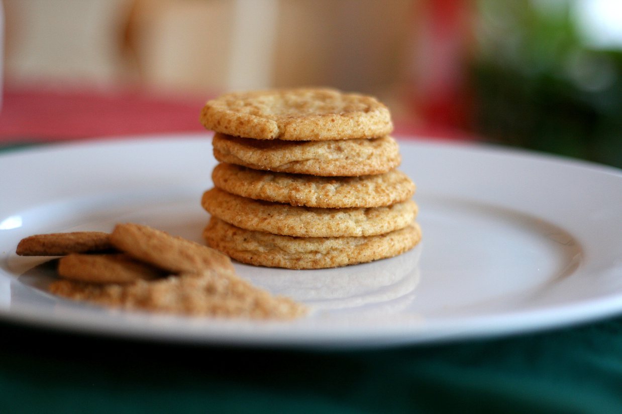 Eggnog Snickerdoodles and Ginger Snaps 